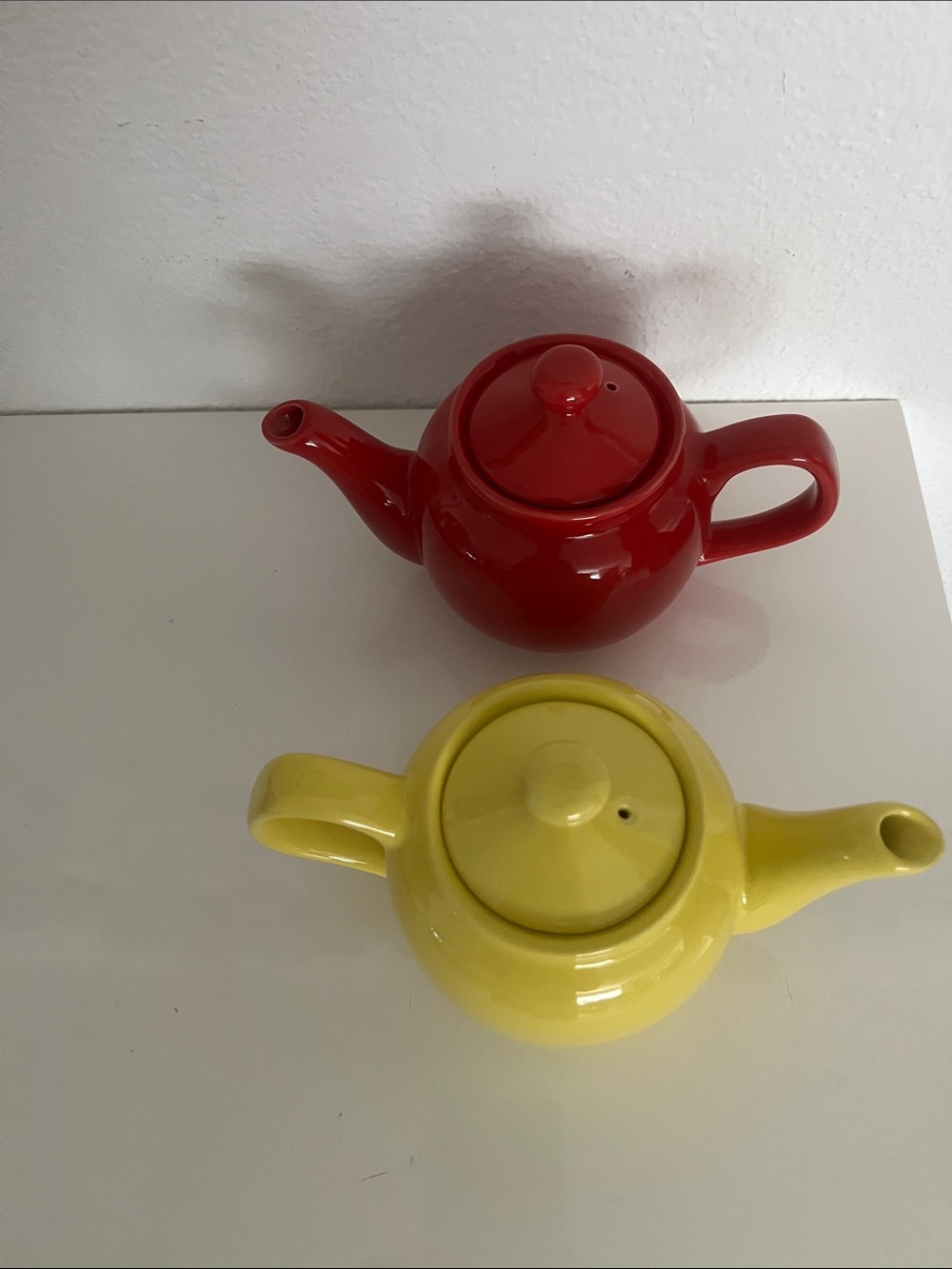 (old Amsterdam)2-Ceramic Teapot Set - Pink and Black, microwave& dishwasher safe - Picture 3 of 13